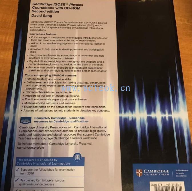 Cambridge Igcse Physics Coursebook Second edition(剑桥国际化学工程学院物理教程)第二版  二手英文教材 第5张