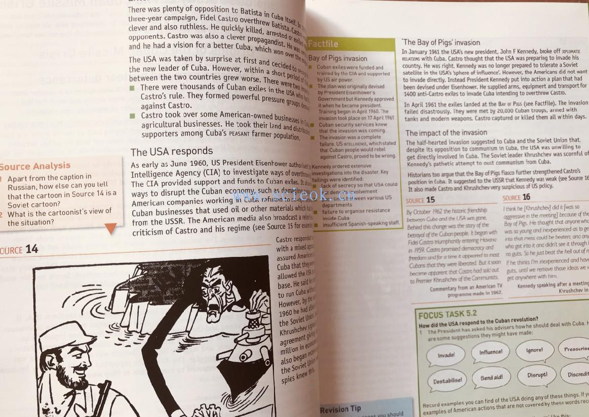 Cambridge IGCSE and O Level History 2nd Edition (英语)  二手英文教材 第3张