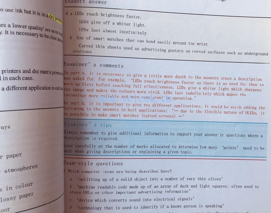 Cambridge IGCSE Computer Science Study and Revision Guide -- David  二手英文教材 第3张