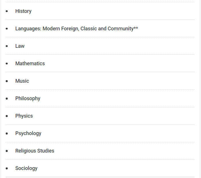 打算申请UCL和LSE，这些A-level科目慎选！！  英国大学 第23张