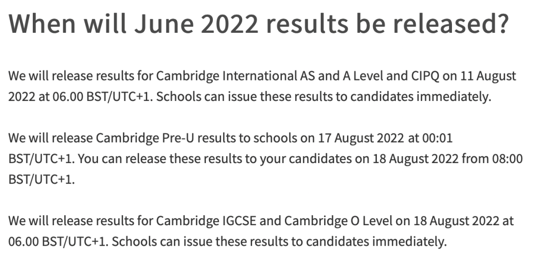 距离Alevel出分还有几天？CAIE 2022出分后事项全攻略！  英国留学 第2张