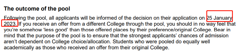 2023新一轮的offer:牛津提前，剑桥不变！(附 剑桥的winter pool制度)  英国留学 牛津大学 剑桥大学 第21张