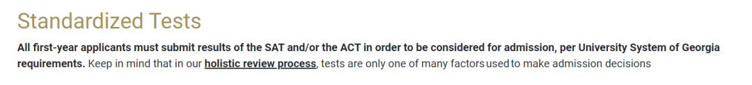 2022-23申请季美国大学标化政策--这些学校要求提交SAT/ACT成绩！  留学 第5张