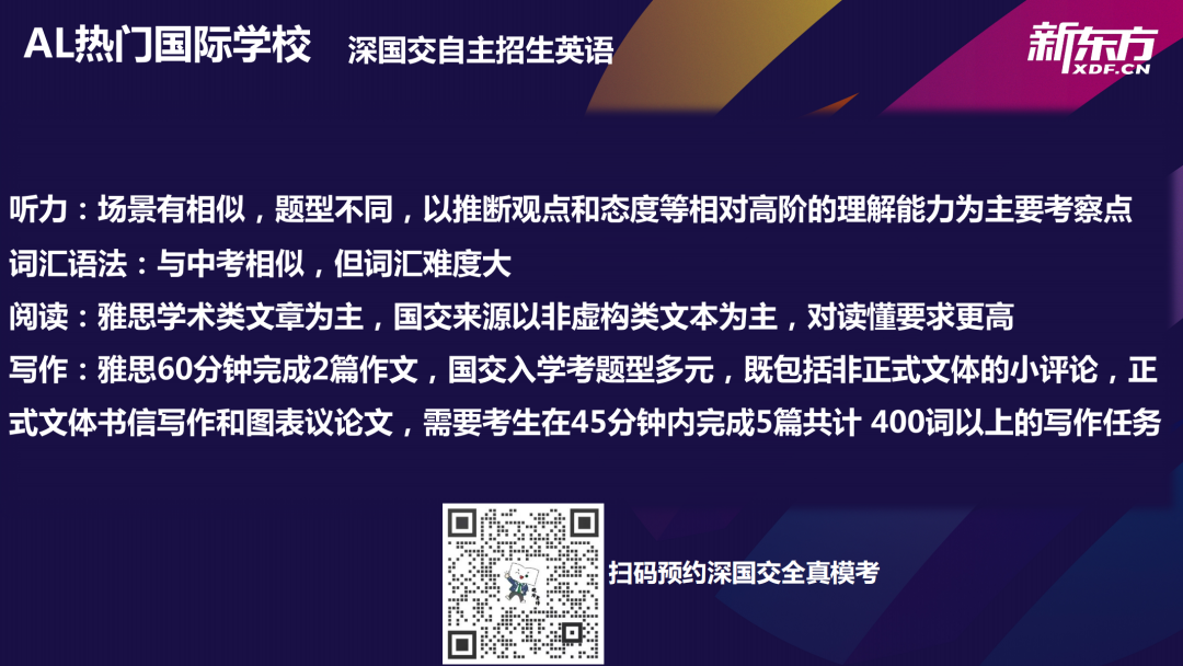 深国交入学考的难度，真的有传言说的，门槛很高？  备考国交 第5张